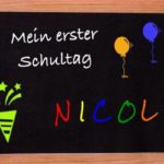 Einschulung Nicole