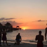 Sonnenuntergang Naples - Herbstferien