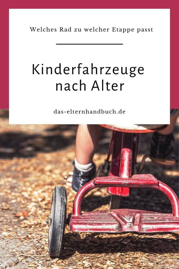 Kinderfahrzeuge nach Alter