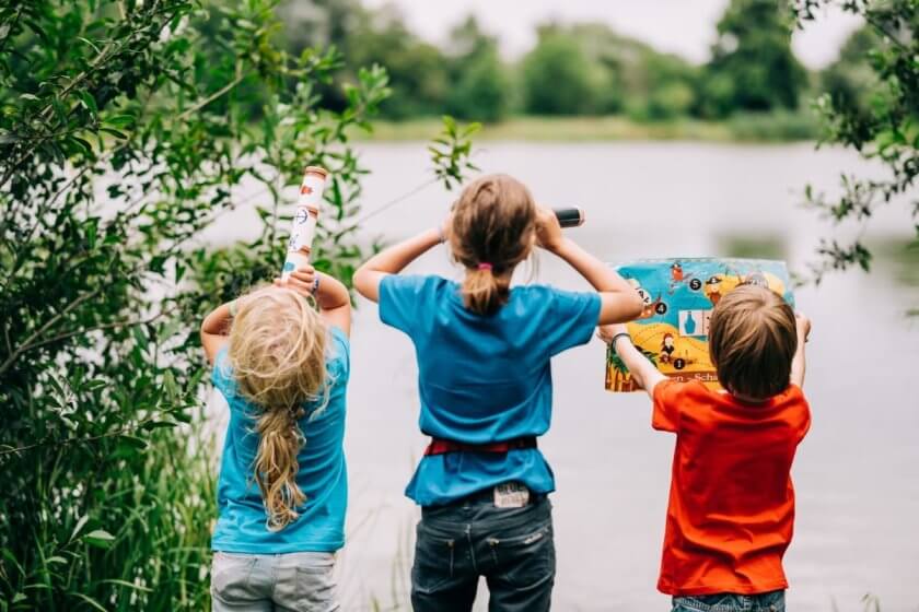 Wer sucht, der findet Zum Kindergeburtstag eine Schatzsuche