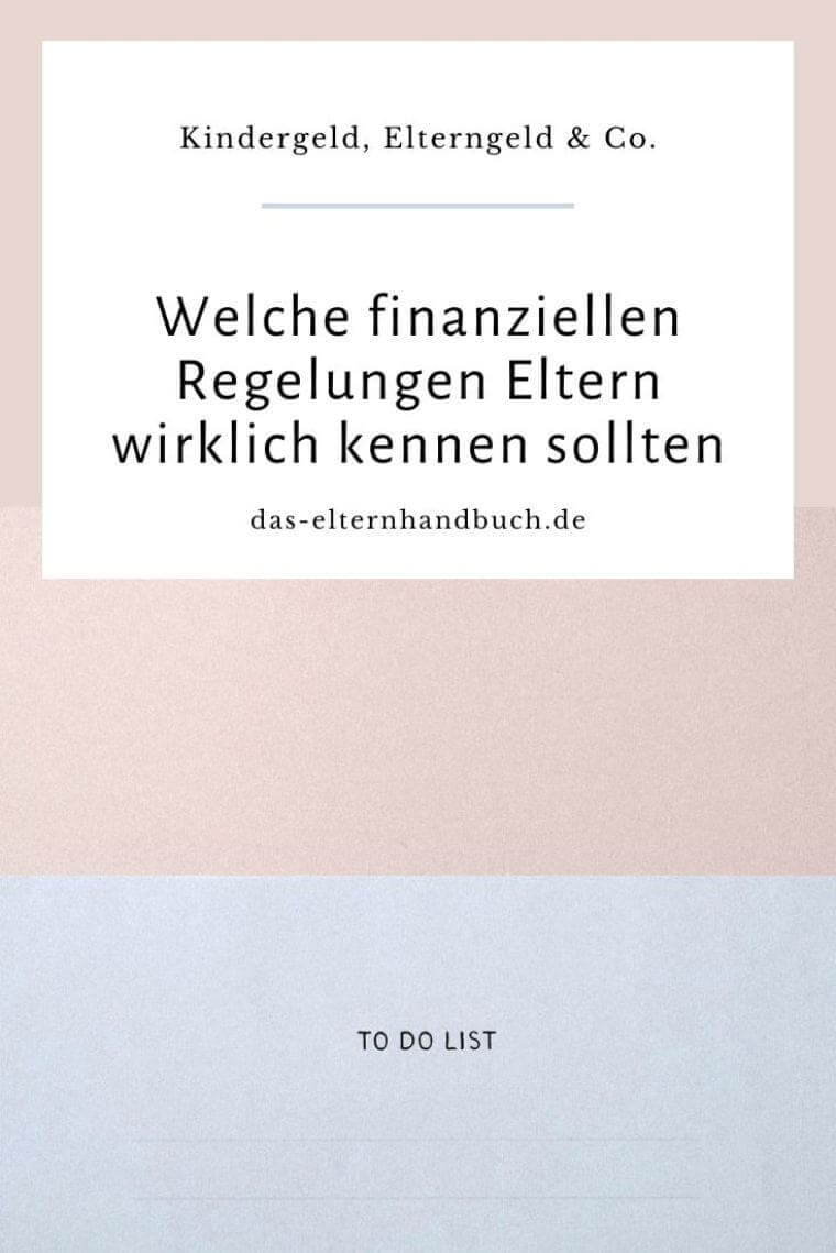 Finanzielle Regelungen