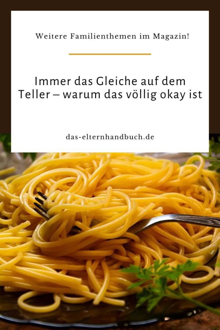 Immer das Gleiche auf dem Teller – warum das völlig okay ist Immer das Gleiche auf dem Teller – warum das völlig okay ist