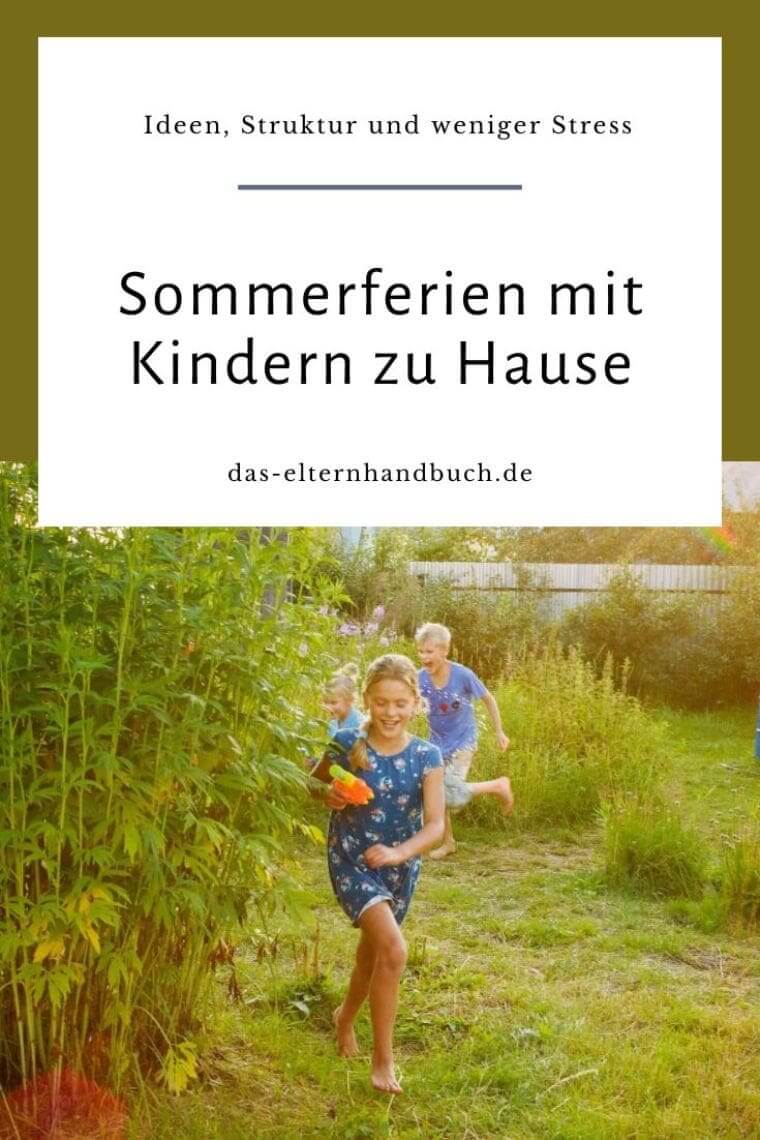 Sommerferien mit Kindern zu Hause: Ideen, Struktur und weniger Stress Sommerferien mit Kindern