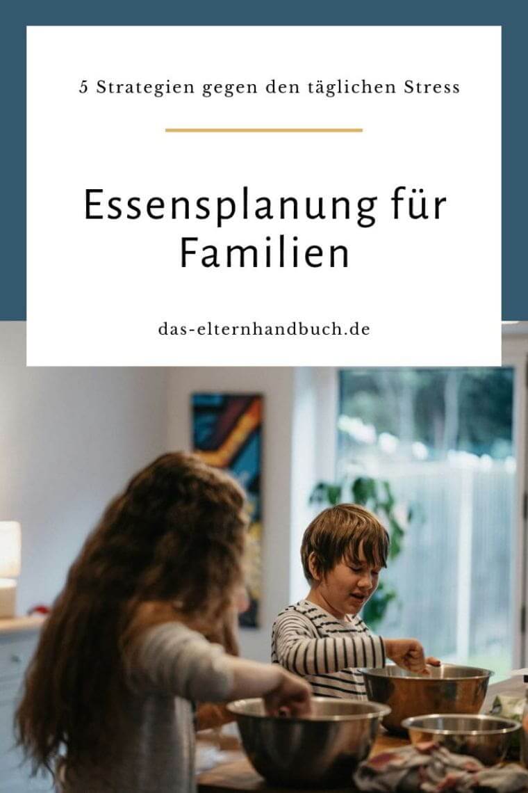 Essensplanung für Familien