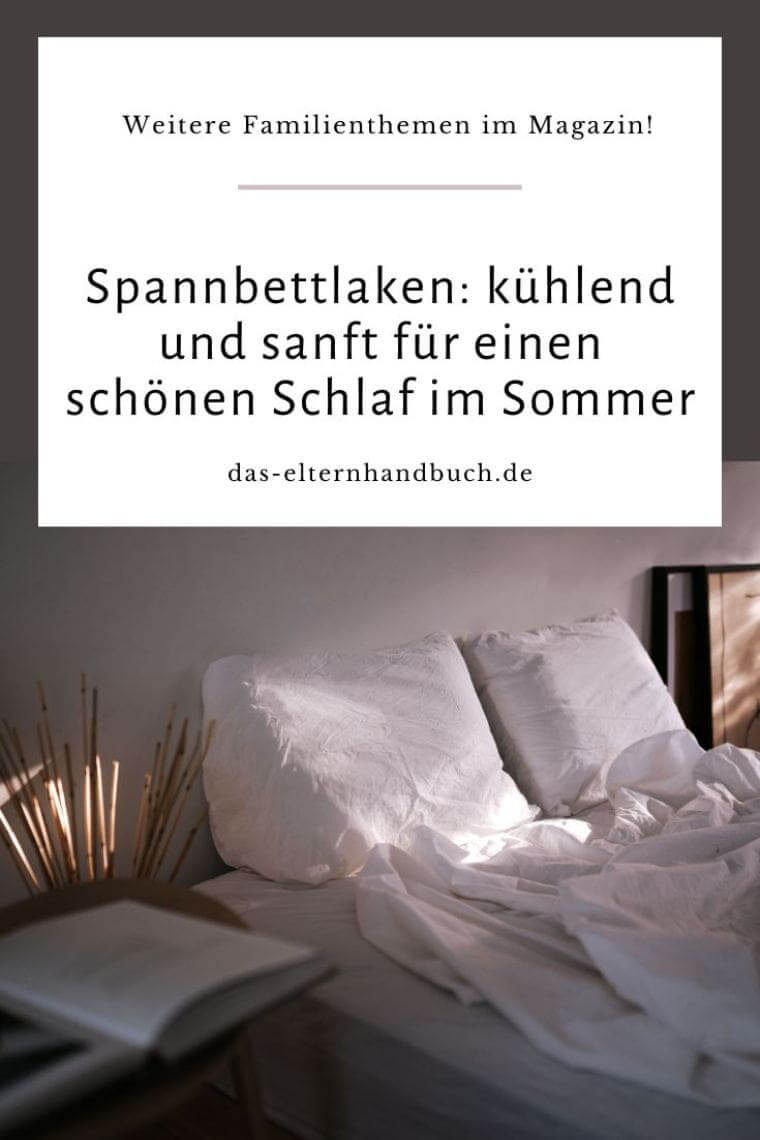 Spannbettlaken: kühlend und sanft für einen schönen Schlaf im Sommer Spannbettlaken