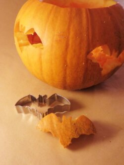 Kürbis ausgestochen Kürbis ausgestochen