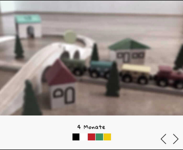 4 Monate Babyentwicklung erstes Jahr, Babys Augen, Babys sehen, Elternwissen, Frühkindliche Entwicklung, Kontrastsehen, Schwarz Weiß Kontraste, Sehentwicklung Baby, Visuelle Wahrnehmung, Wahrnehmungsentwicklung