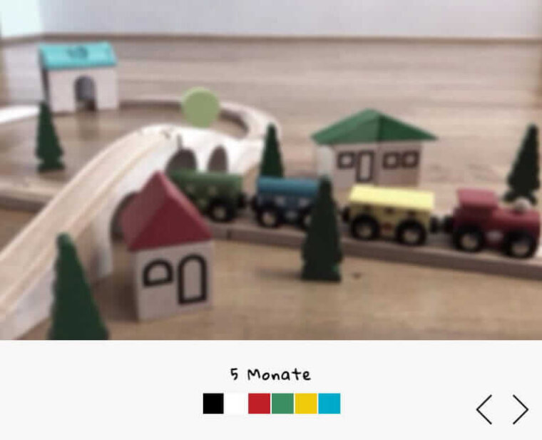 5 Monate Babyentwicklung erstes Jahr, Babys Augen, Babys sehen, Elternwissen, Frühkindliche Entwicklung, Kontrastsehen, Schwarz Weiß Kontraste, Sehentwicklung Baby, Visuelle Wahrnehmung, Wahrnehmungsentwicklung